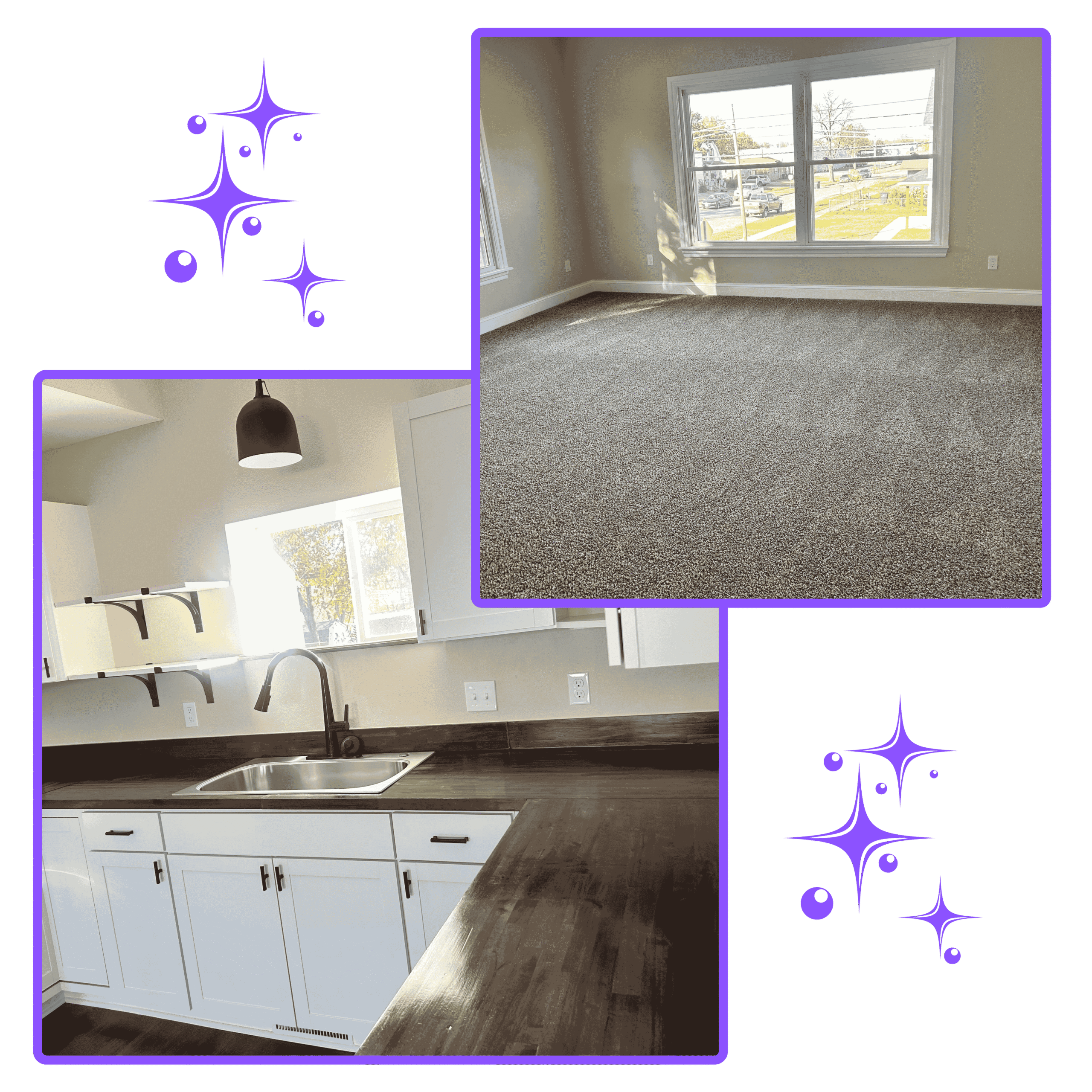 The friendly, professional cleaning team from Yenny's Cleaning Services in Bartlesville, Oklahoma